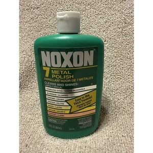 Noxon 7 Metal Polish Multi-Purpose Liquid  12 oz  Full Bottle ‎ Discontinued